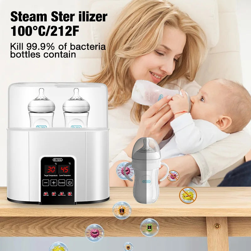 Multi function Baby Bottle Warmer and Sterilizer with Accurate Temperature Control - Babymate