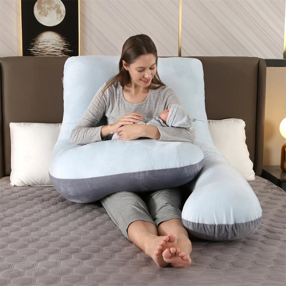 Pregnancy Pillow - Women Nursing Pillow (Breastfeeding Cushion for Women) - Babymate
