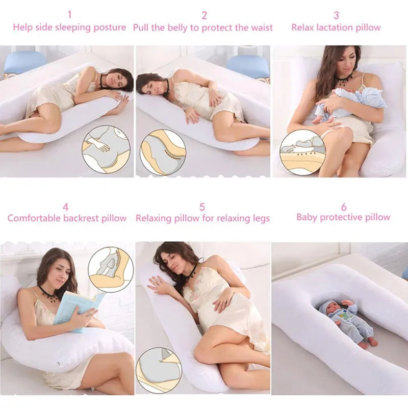 Pregnancy Pillow - Women Nursing Pillow (Breastfeeding Cushion for Women) - Babymate