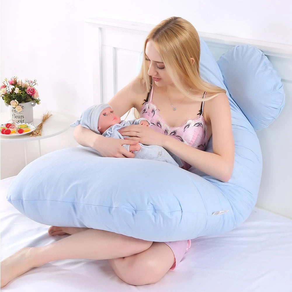 Pregnancy Pillow - Women Nursing Pillow (Breastfeeding Cushion for Women) - Babymate