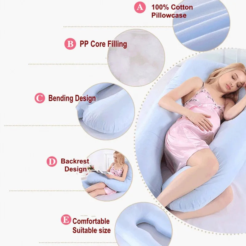 Pregnancy Pillow - Women Nursing Pillow (Breastfeeding Cushion for Women) - Babymate