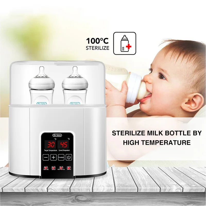 Multi function Baby Bottle Warmer and Sterilizer with Accurate Temperature Control - Babymate