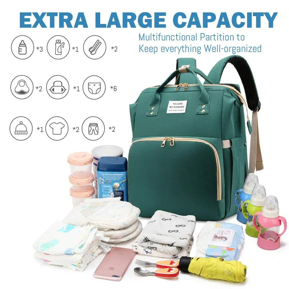 3 In 1 Diaper Bag Backpack