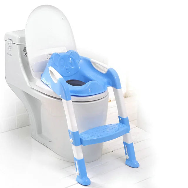 1-8 Years Children's Potty Baby Toilet Seat With Adjustable Ladder - Babymate