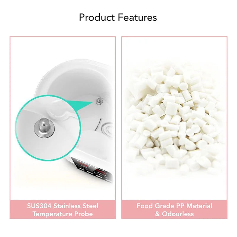 Multi function Baby Bottle Warmer and Sterilizer with Accurate Temperature Control - Babymate