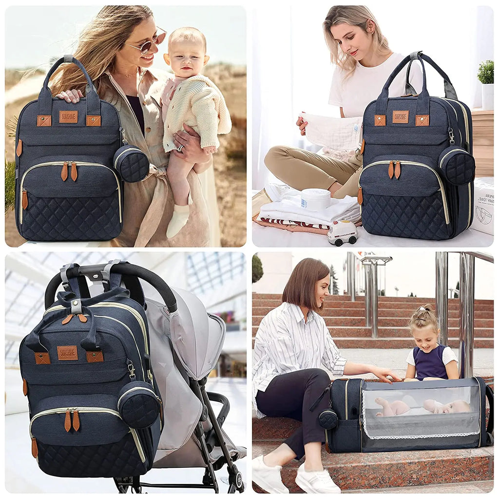 3 In 1 Diaper Bag Backpack