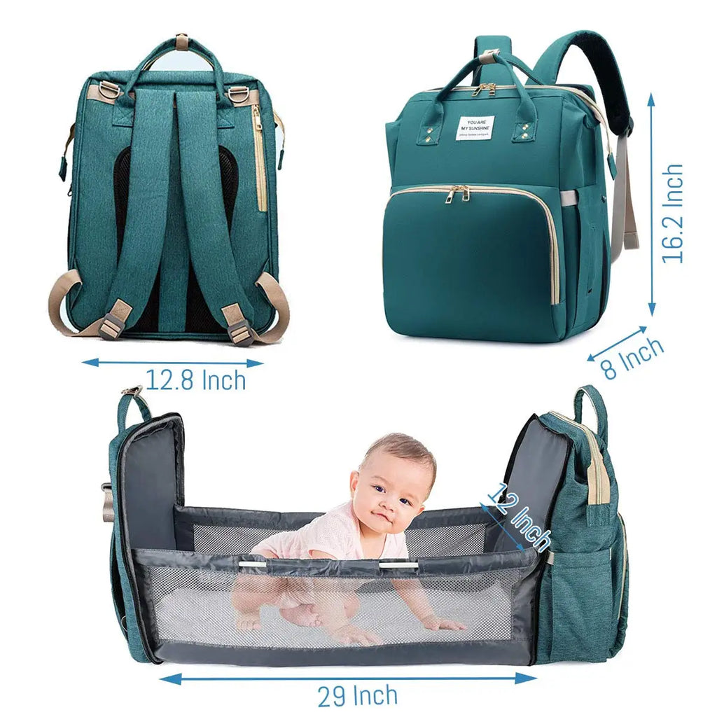 3 In 1 Diaper Bag Backpack