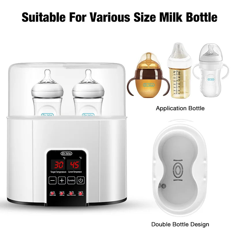Multi function Baby Bottle Warmer and Sterilizer with Accurate Temperature Control - Babymate